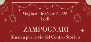 Zampognari musica per le vie del centro storico